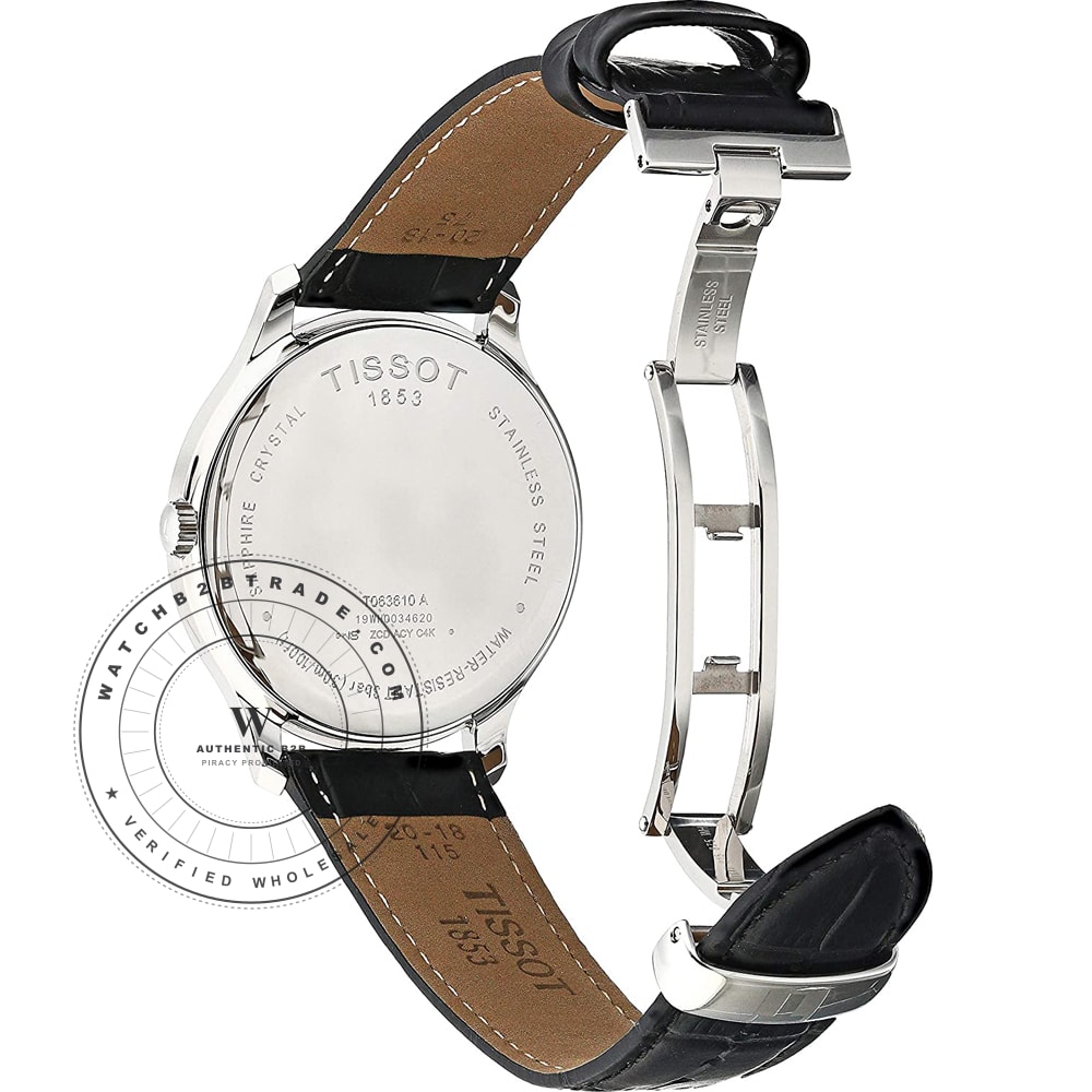 Tissot T-Classic T0636101604700 Tradition Watch T0636101604700 - Angle 2