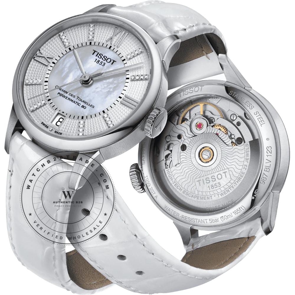 Tissot T-Classic T0992071611600 Chemin des Tourelles Watch T0992071611600 - Angle 4