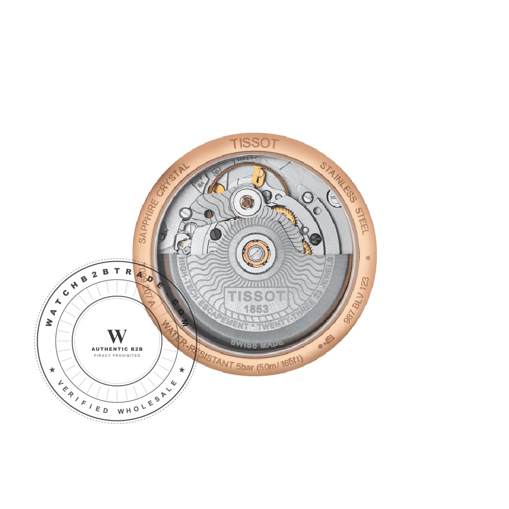 Tissot T-Classic T0992073611800 Chemin des Tourelles Watch T0992073611800 - Angle 2