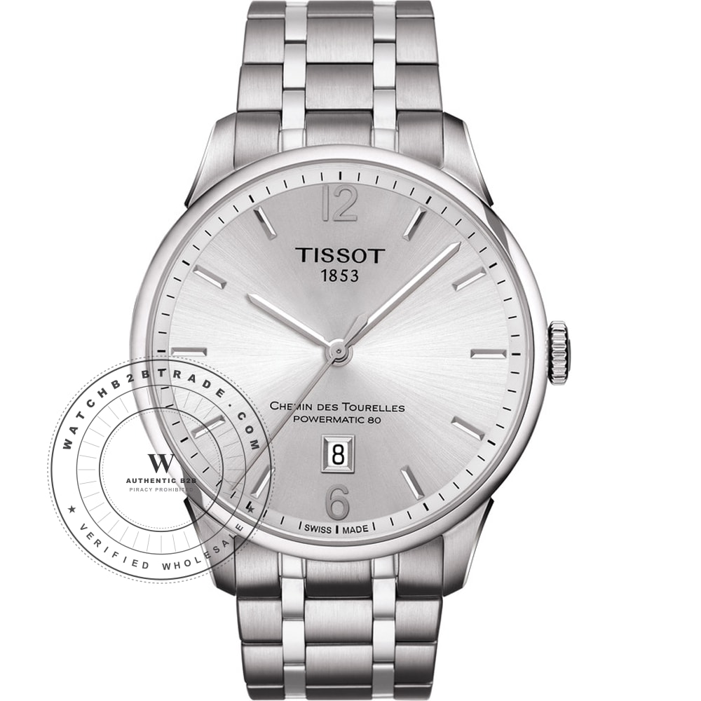 Tissot T-Classic T0994071103700 Chemin des Tourelles Watch (T0994071103700) - Wholesale Luxury Timepiece