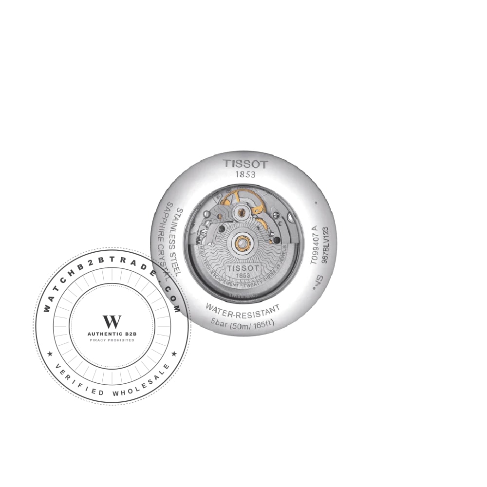 Tissot T-Classic T0994071103700 Chemin des Tourelles Watch T0994071103700 - Angle 3