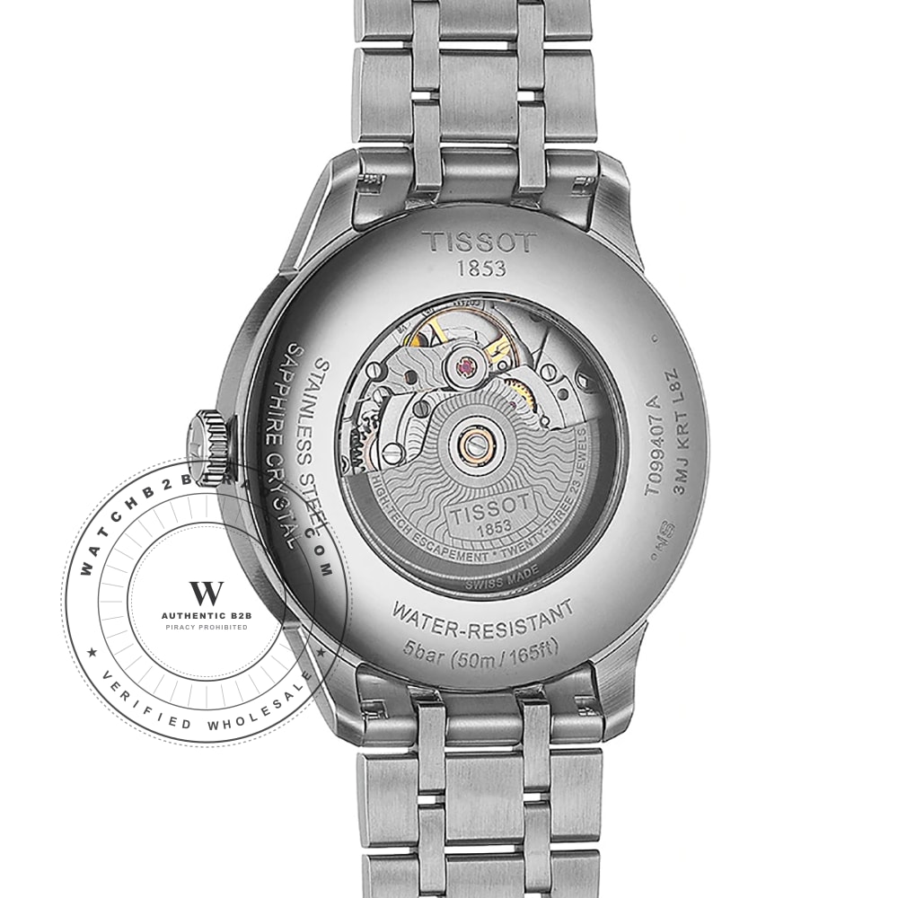 Tissot T-Classic T0994071103700 Chemin des Tourelles Watch T0994071103700 - Angle 4