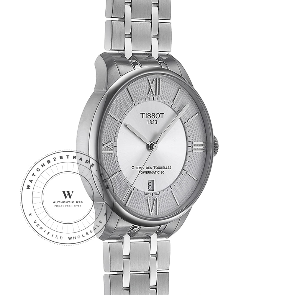 Tissot T-Classic T0994071103800 Chemin des Tourelles Watch T0994071103800 - Angle 3