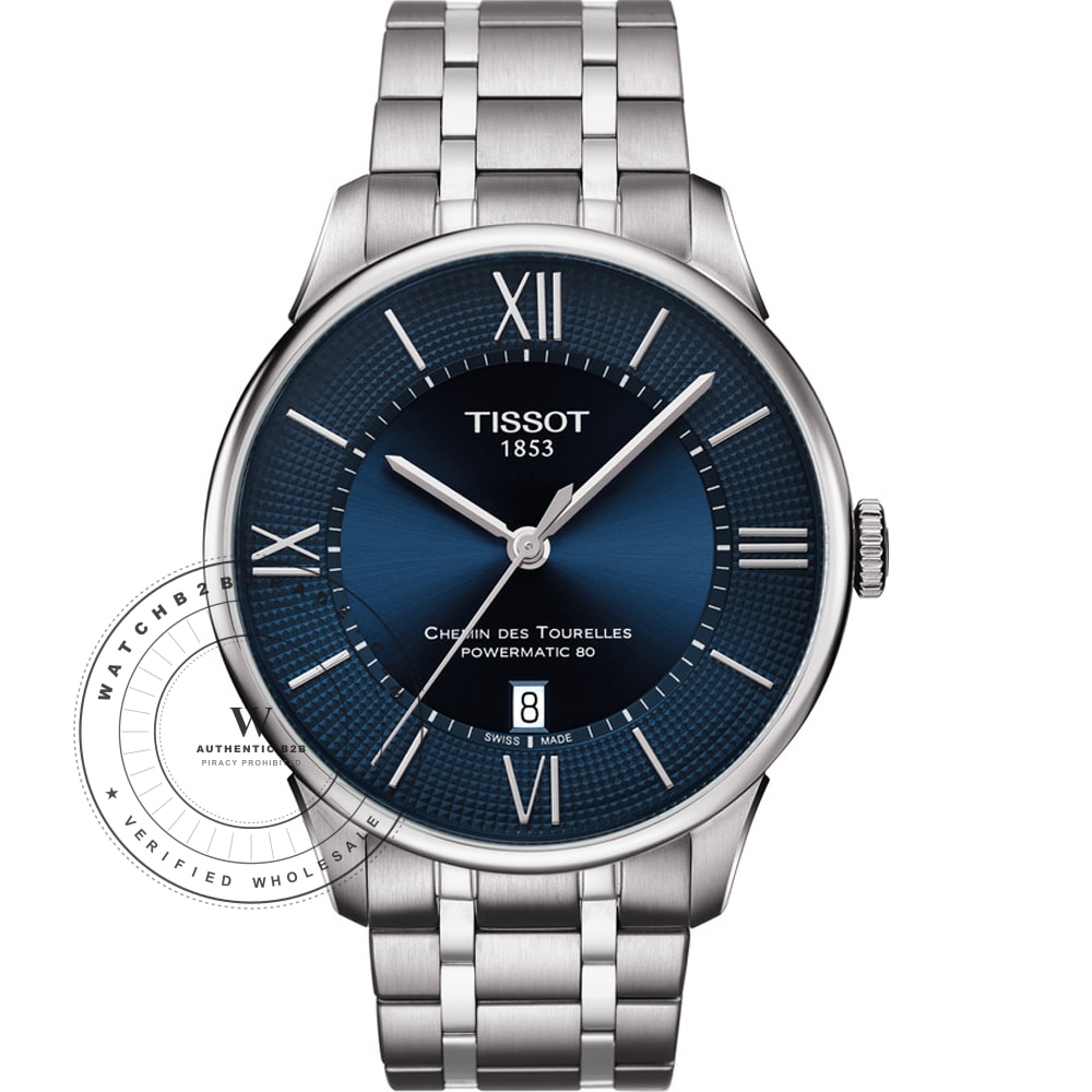 Tissot T-Classic T0994071104800 Chemin des Tourelles Watch (T0994071104800) - Wholesale Luxury Timepiece