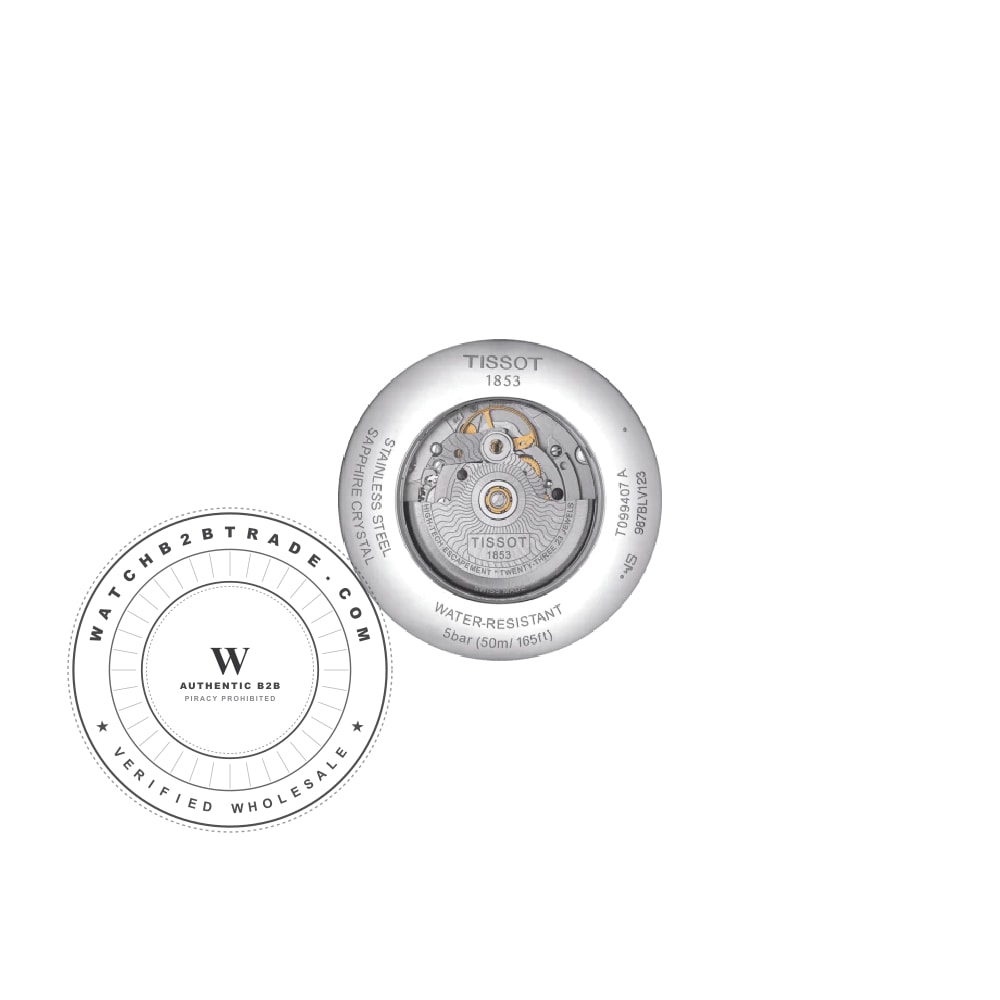 Tissot T-Classic T0994071104800 Chemin des Tourelles Watch T0994071104800 - Angle 2