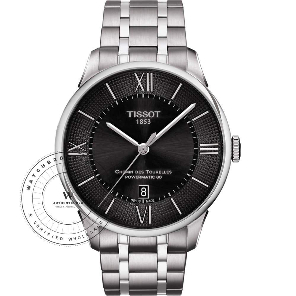 Tissot T-Classic T0994071105800 Chemin des Tourelles Watch (T0994071105800) - Wholesale Luxury Timepiece