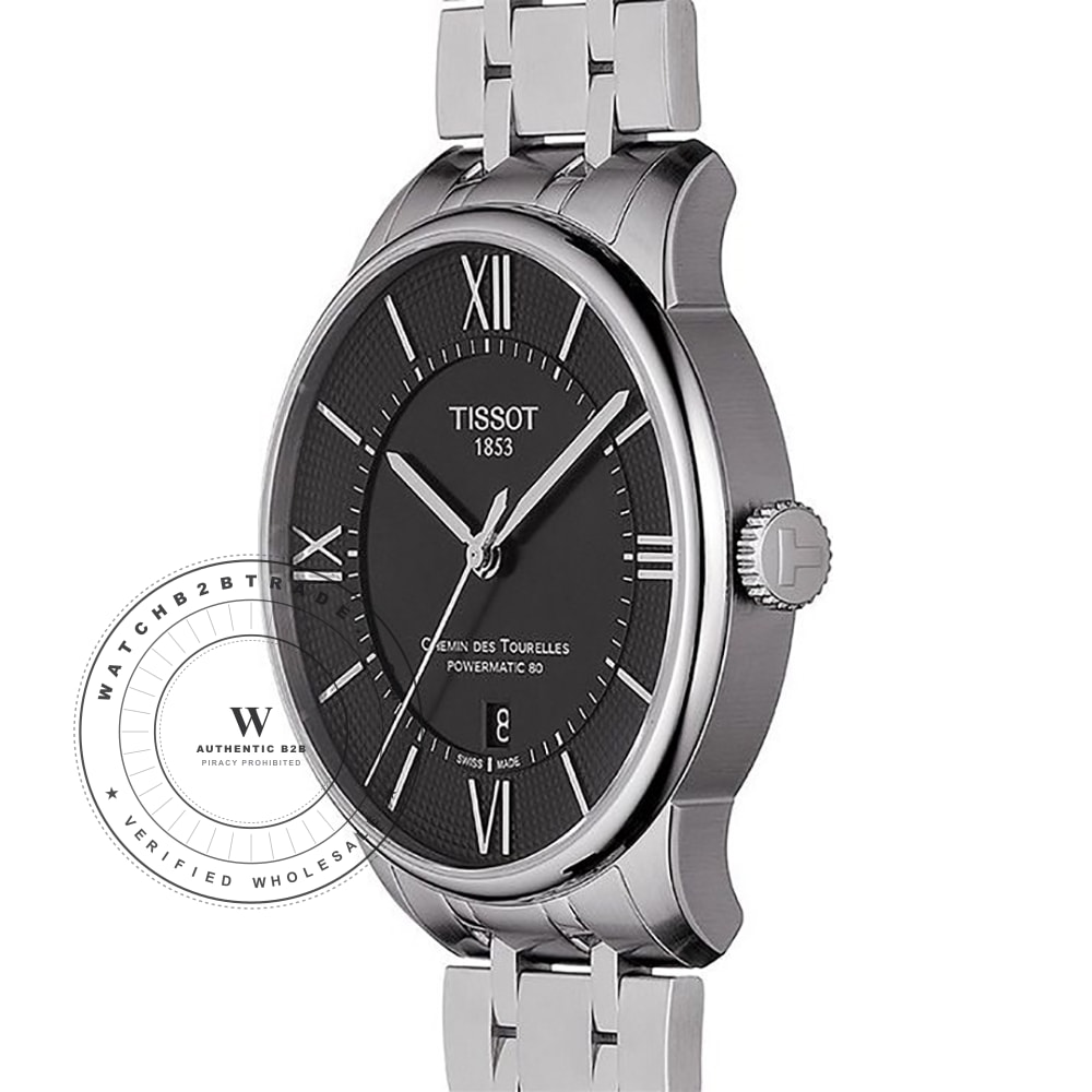 Tissot T-Classic T0994071105800 Chemin des Tourelles Watch T0994071105800 - Angle 2