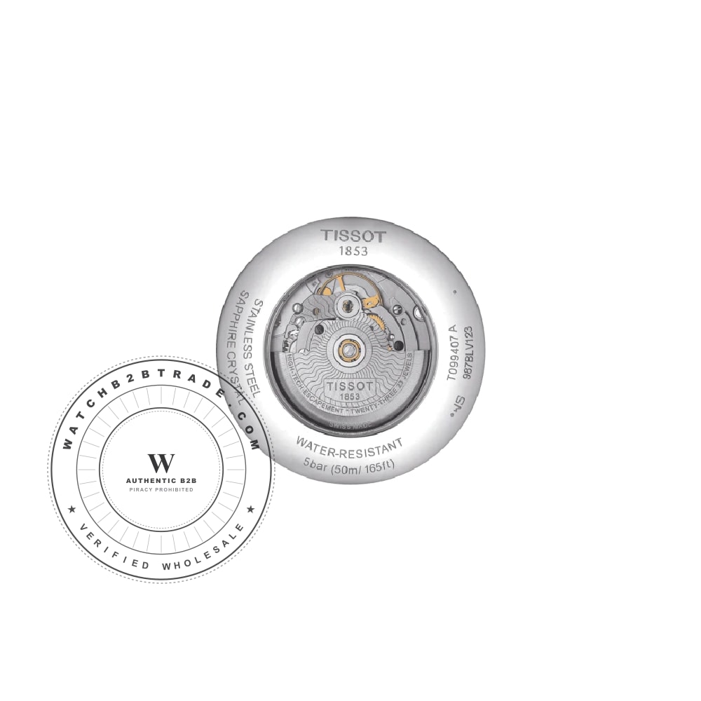 Tissot T-Classic T0994071105800 Chemin des Tourelles Watch T0994071105800 - Angle 3