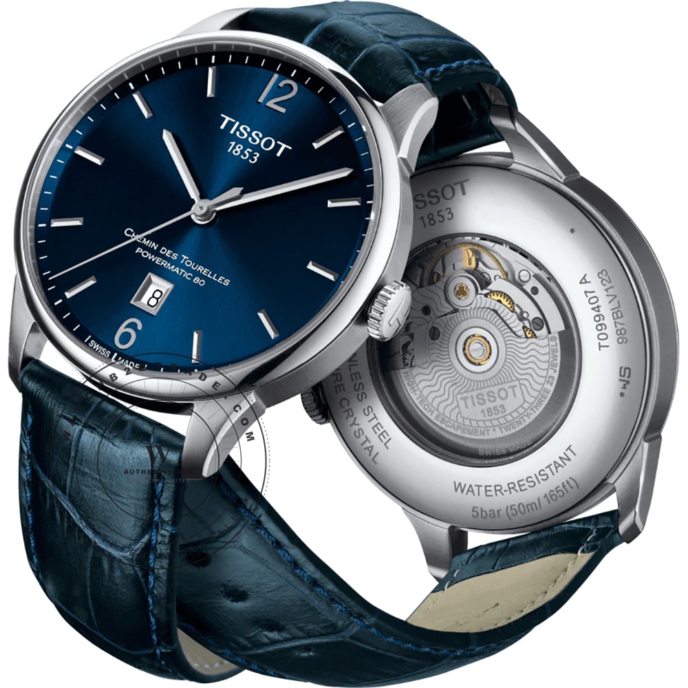 Tissot T-Classic T0994071604700 Chemin des Tourelles Watch T0994071604700 - Angle 4