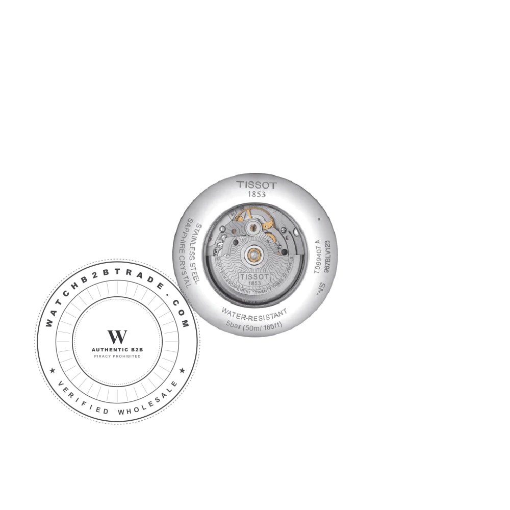 Tissot T-Classic T0994071604800 Chemin des Tourelles Watch T0994071604800 - Angle 2