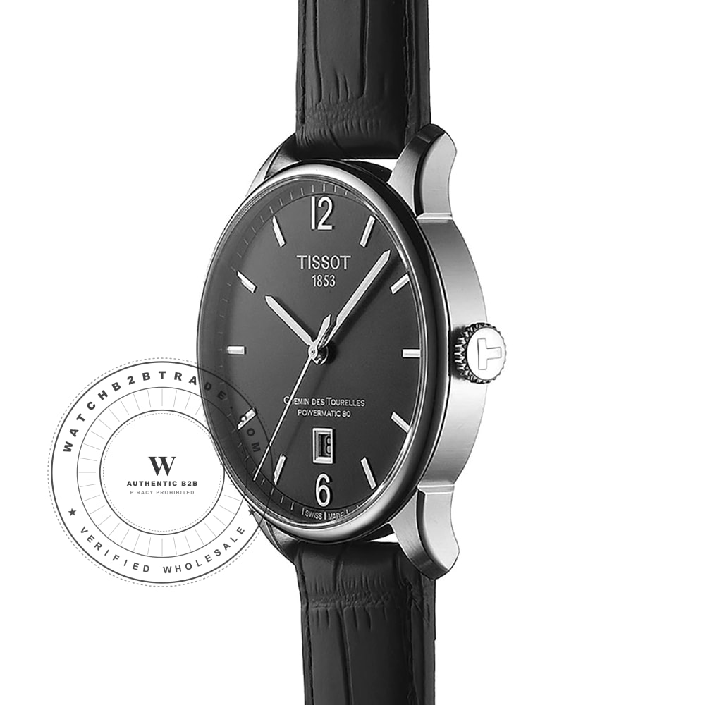 Tissot T-Classic T0994071644700 Chemin des Tourelles Watch T0994071644700 - Angle 2
