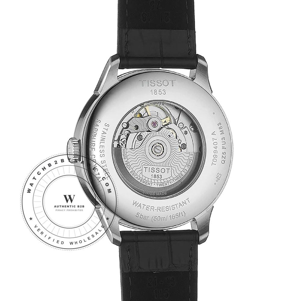 Tissot T-Classic T0994071644700 Chemin des Tourelles Watch T0994071644700 - Angle 4