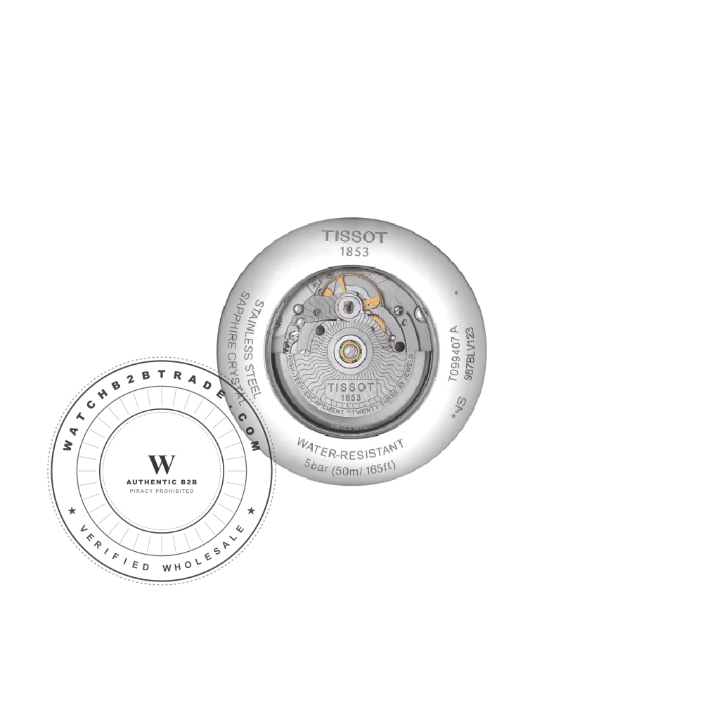 Tissot T-Classic T0994072203700 Chemin Des Tourelles Watch T0994072203700 - Angle 3