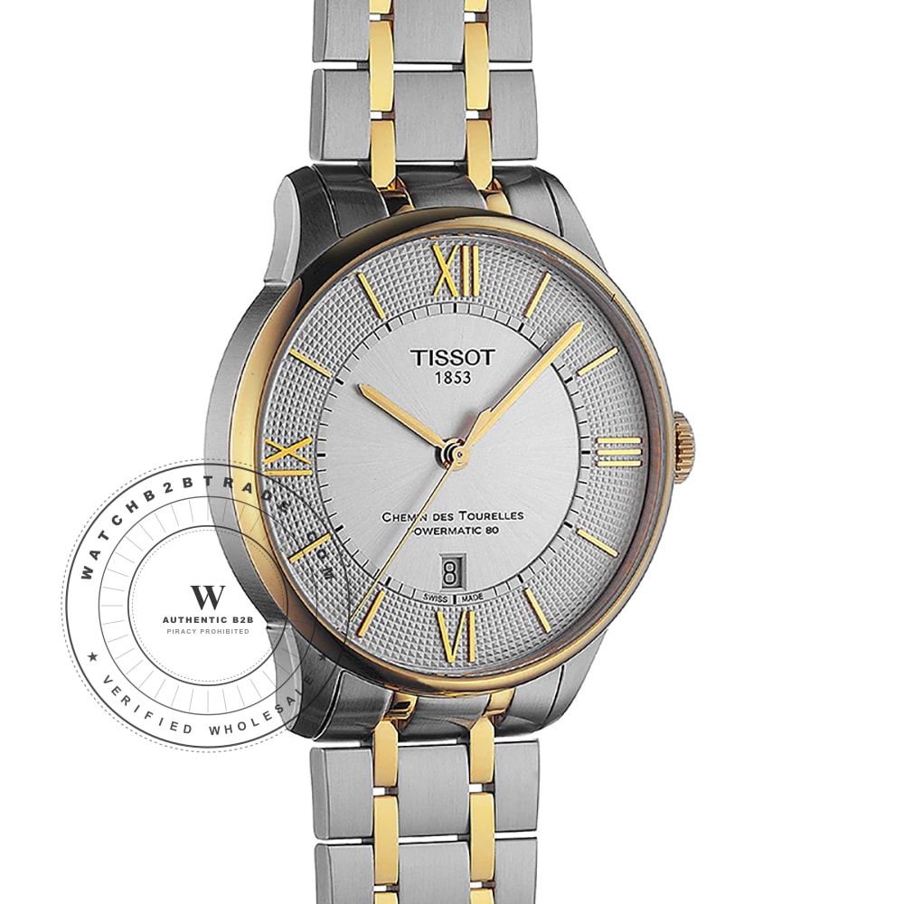 Tissot T-Classic T0994072203800 Chemin des Tourelles Watch T0994072203800 - Angle 2