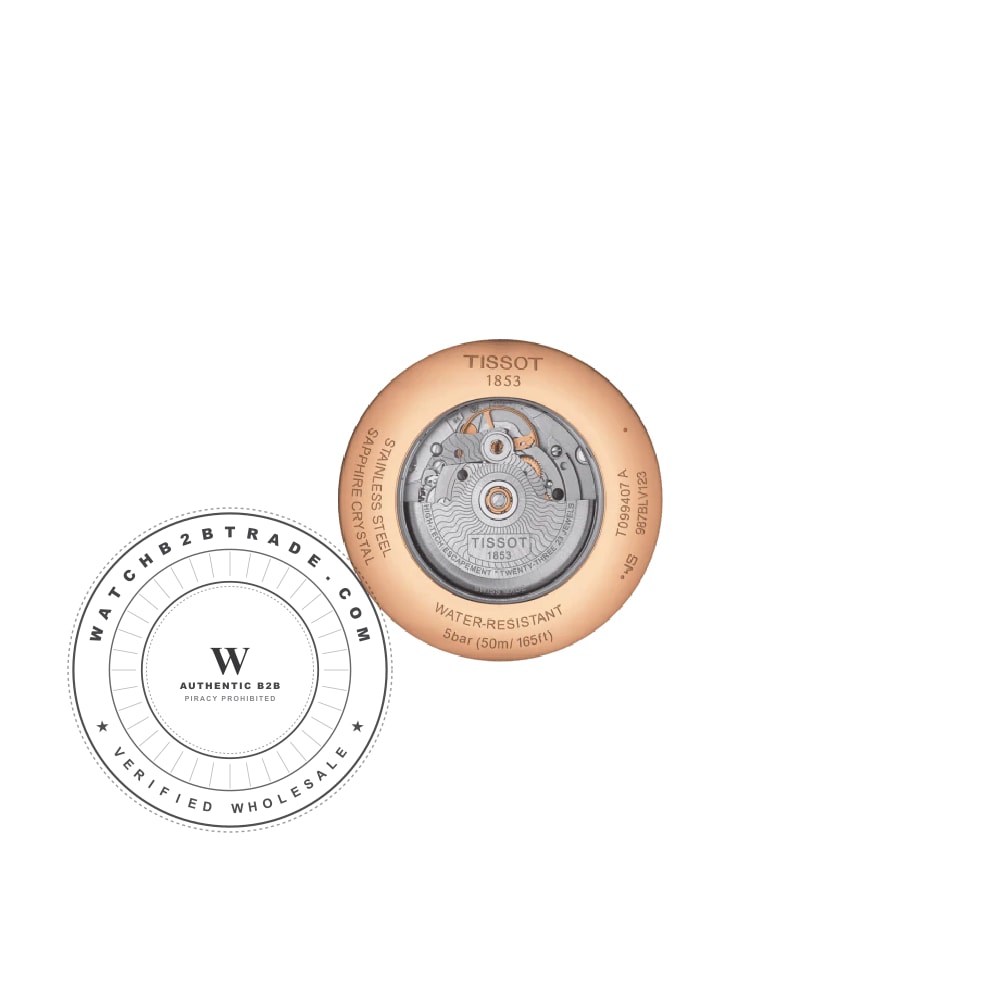 Tissot T-Classic T0994073644800 Chemin des Tourelles Watch T0994073644800 - Angle 2