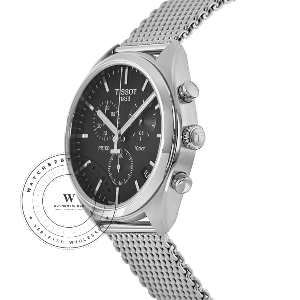 Tissot T-Classic T1014171105101 PR 100 Watch T1014171105101 - Angle 2