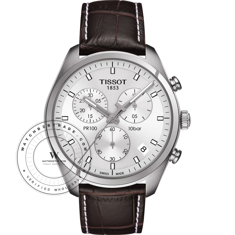 Tissot T-Classic T1014171603100 PR 100 Chronograph Watch (T1014171603100) - Wholesale Luxury Timepiece