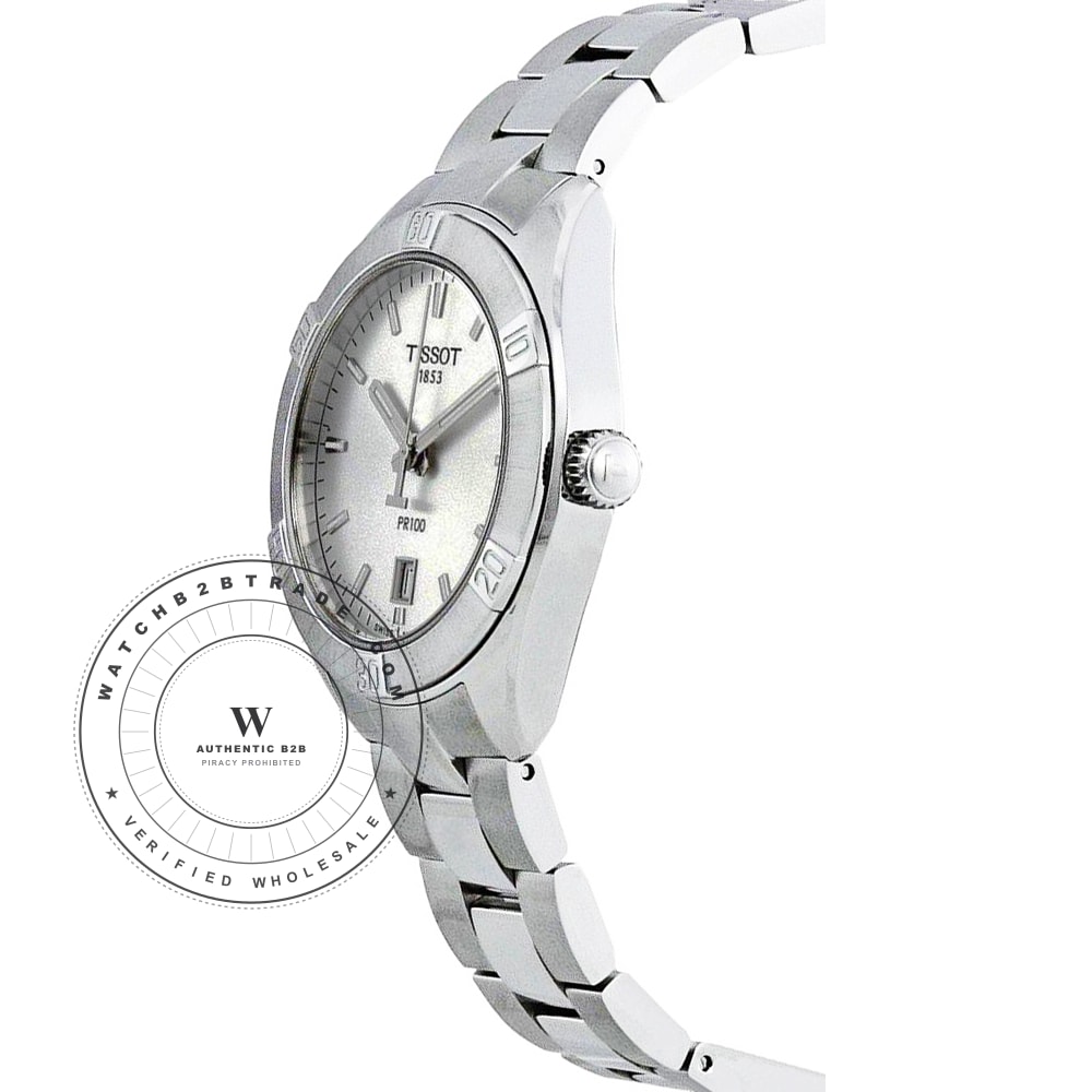 Tissot T-Classic T1019101103100 PR 100 Watch T1019101103100 - Angle 2