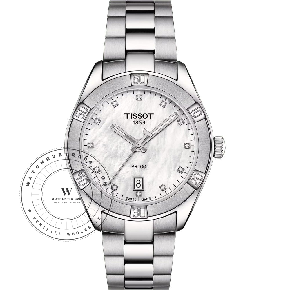 Tissot T1019101111600 PR 100 Watch (T1019101111600) - Wholesale Luxury Timepiece