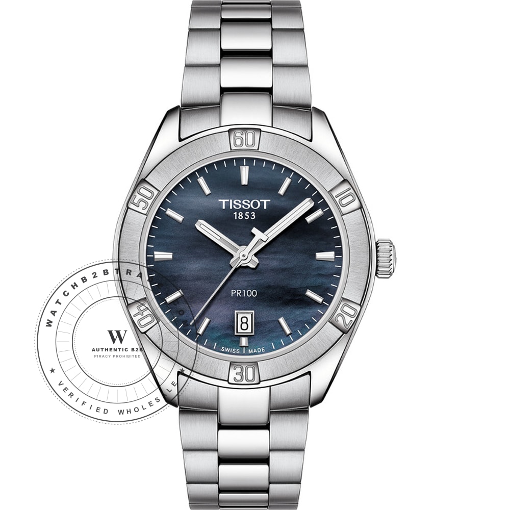 Tissot T-Classic T1019101112100 PR 100 Watch (T1019101112100) - Wholesale Luxury Timepiece