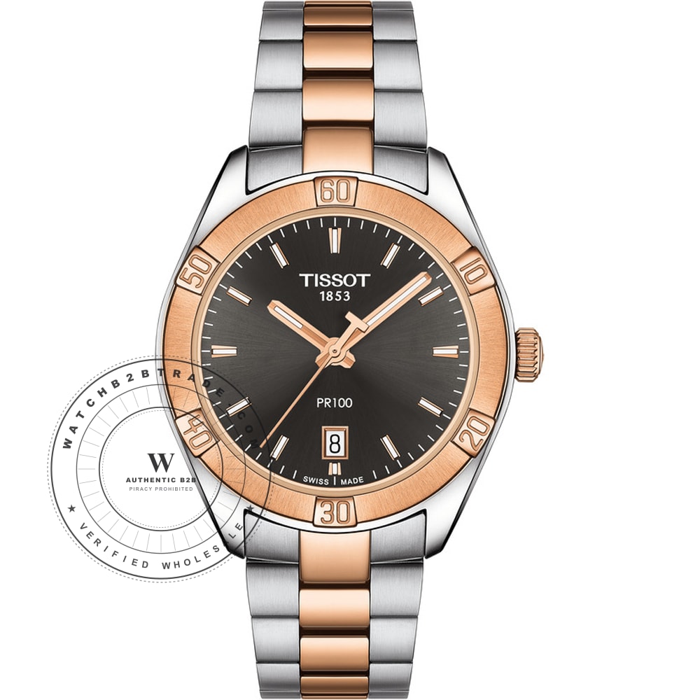 Tissot T-Lady T1019102206100 PR 100 Watch (T1019102206100) - Wholesale Luxury Timepiece