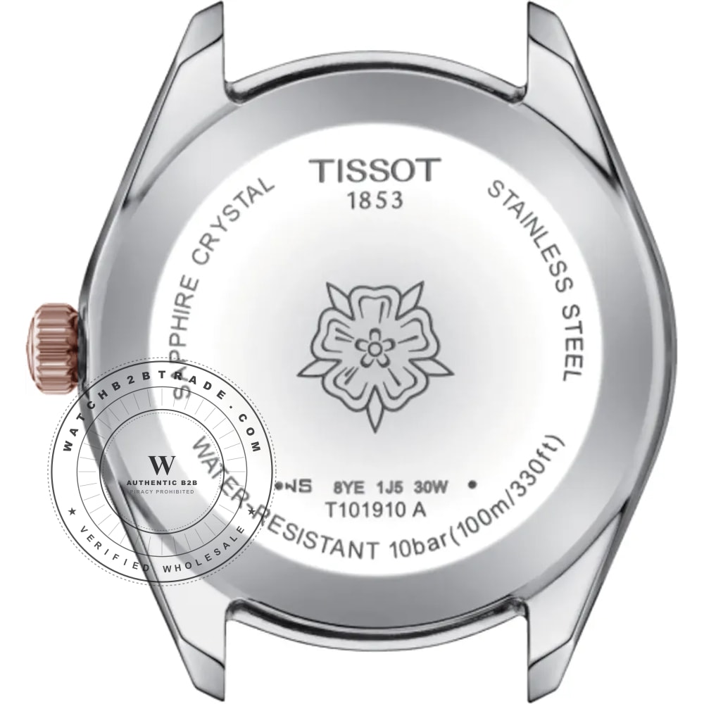 Tissot T-Lady T1019102206100 PR 100 Watch T1019102206100 - Angle 2
