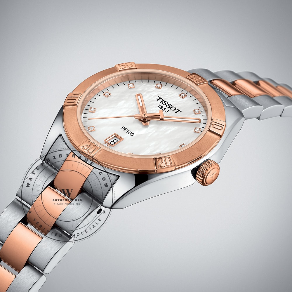 Tissot T-Classic T1019102211600 PR 100 Watch T1019102211600 - Angle 3