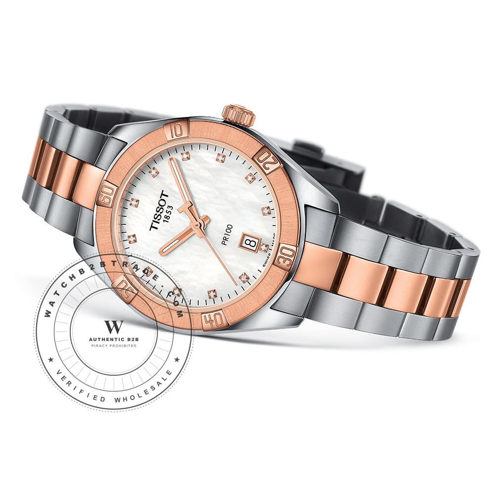 Tissot T-Classic T1019102211600 PR 100 Watch T1019102211600 - Angle 4