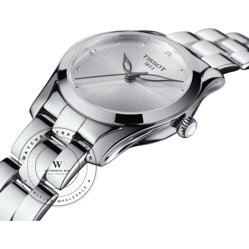 Tissot T-Lady T1122101103600 T-Wave ll Watch T1122101103600 - Angle 2
