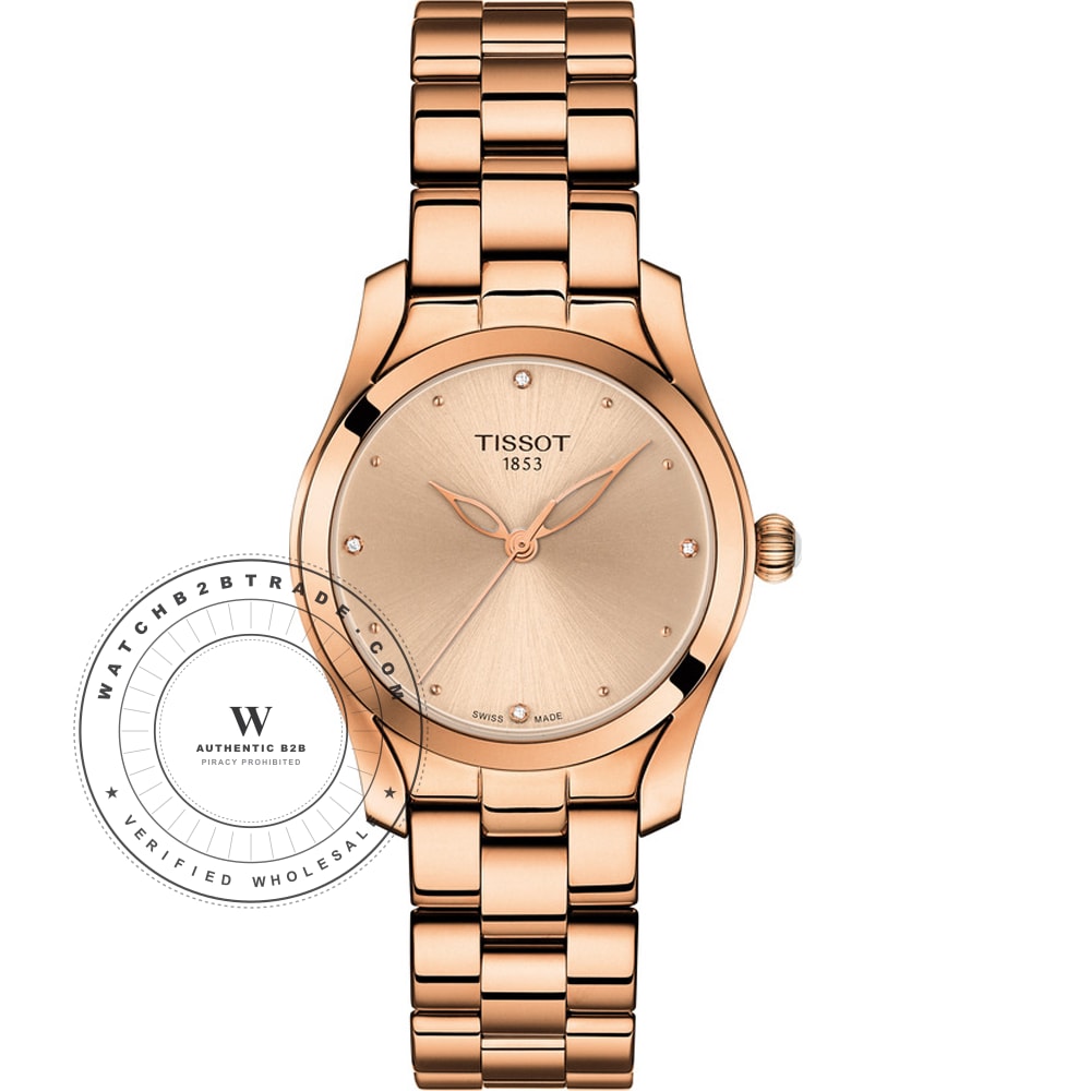 Tissot T-Lady T1122103345600 T-Wave ll Watch (T1122103345600) - Wholesale Luxury Timepiece