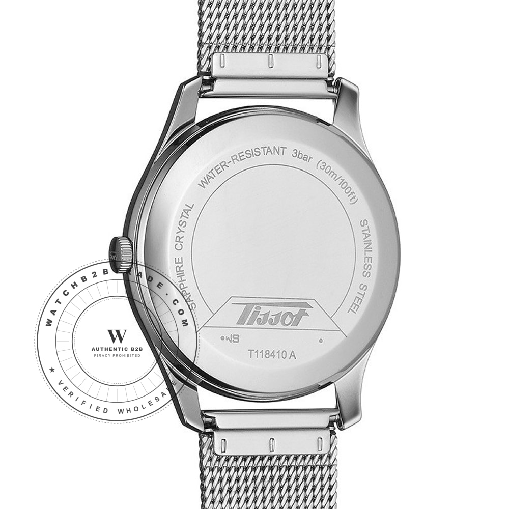 Tissot Heritage T1184101105700 Heritage Visodate Watch T1184101105700 - Angle 3