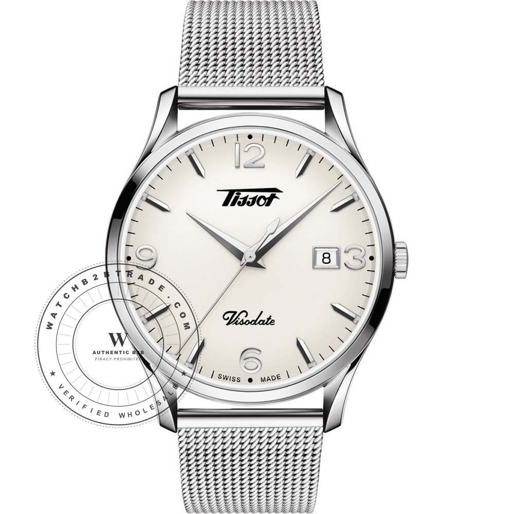Tissot Heritage T1184101127700 Heritage Visodate Watch (T1184101127700) - Wholesale Luxury Timepiece
