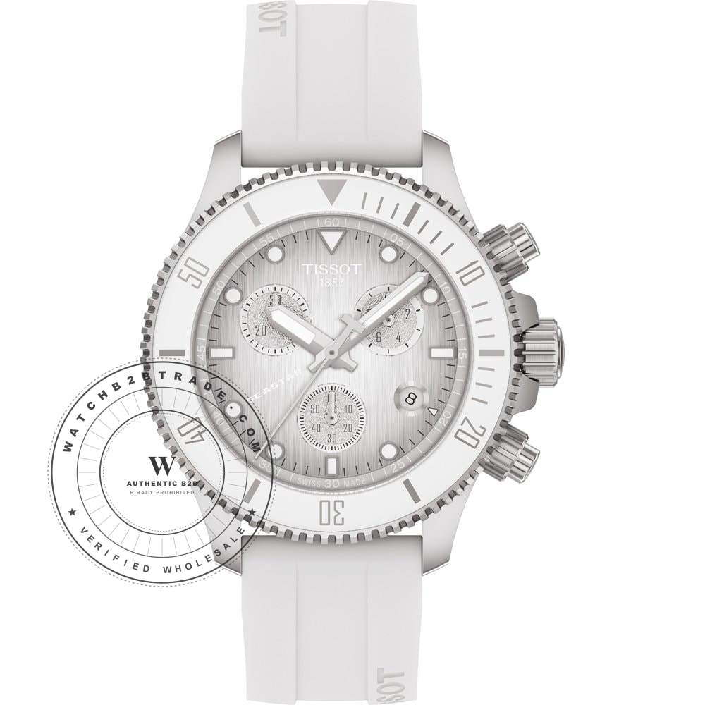 Tissot T-Sport T1202171701100 Seastar 1000 Chrono Watch (T1202171701100) - Wholesale Luxury Timepiece