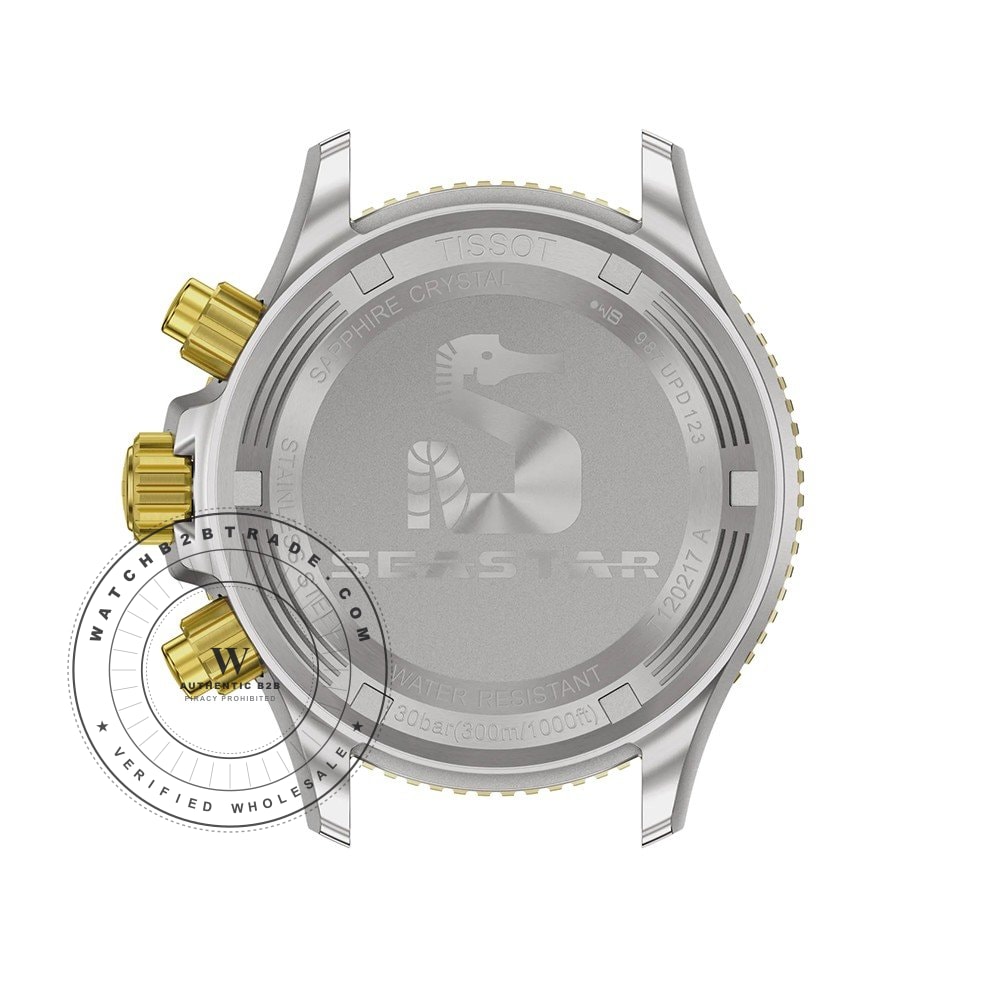 Tissot T-Sport T1202172206100 Seastar 1000 Chrono Watch T1202172206100 - Angle 4