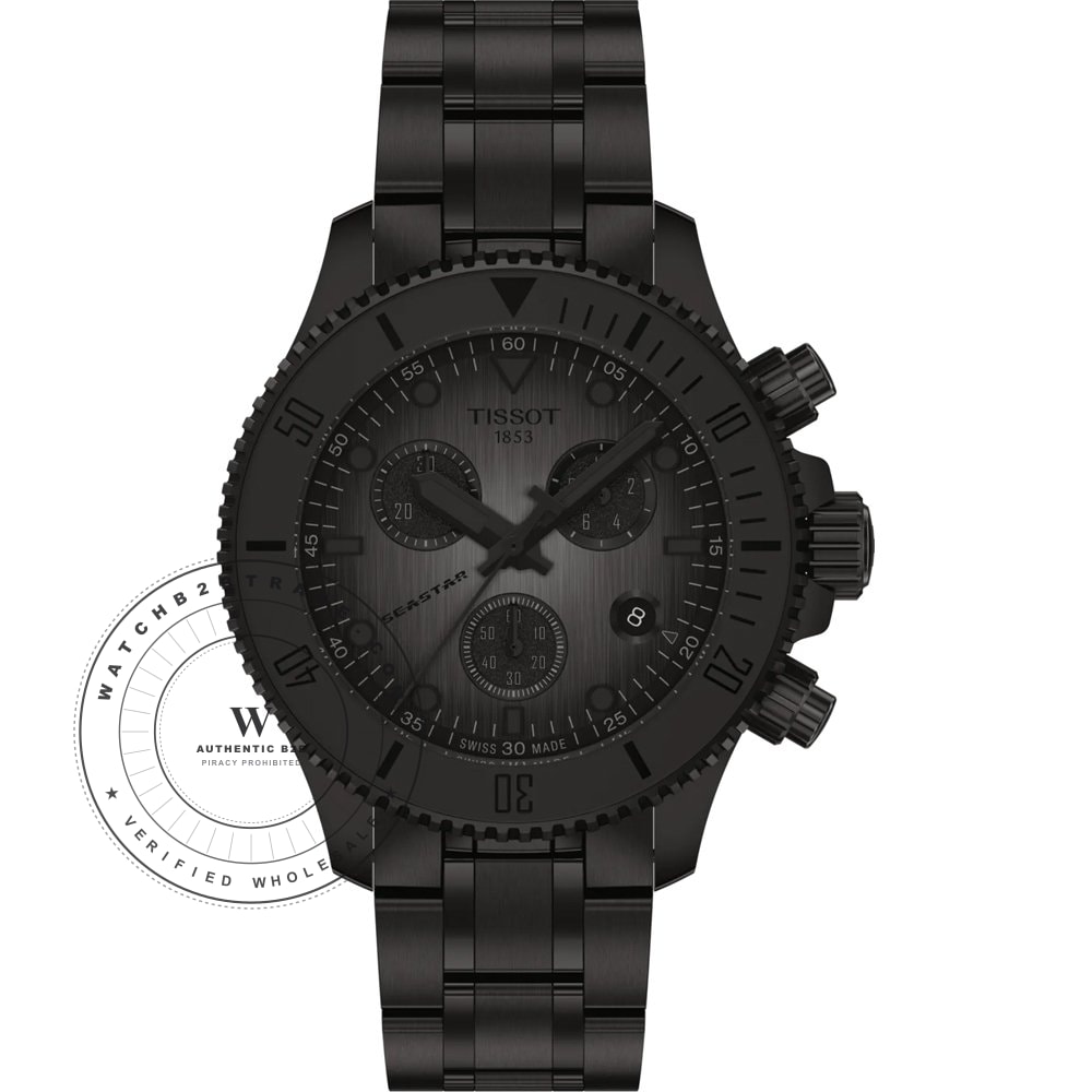 Tissot T-Sport T1202173306100 Seastar 1000 Chrono Watch (T1202173306100) - Wholesale Luxury Timepiece