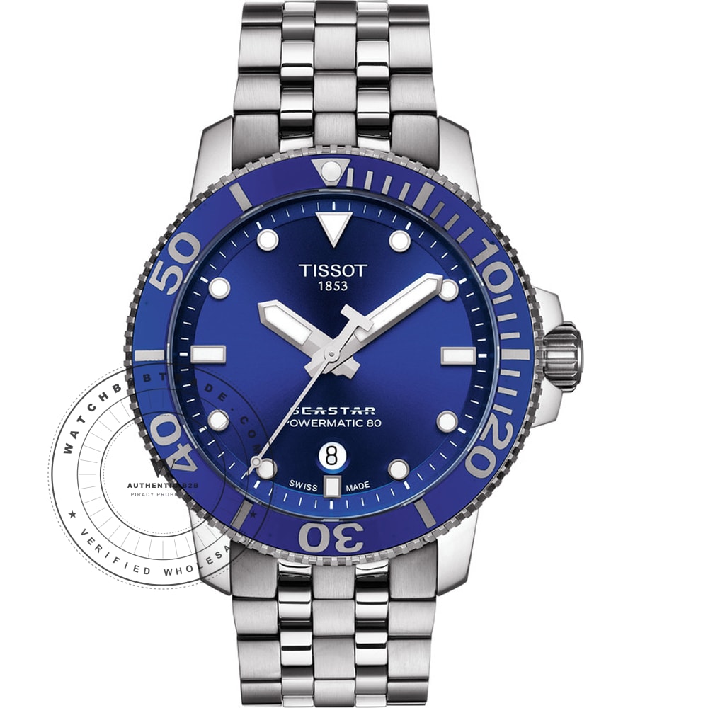 Tissot T-Sport T1204071104100 Seastar 1000 Watch (T1204071104100) - Wholesale Luxury Timepiece