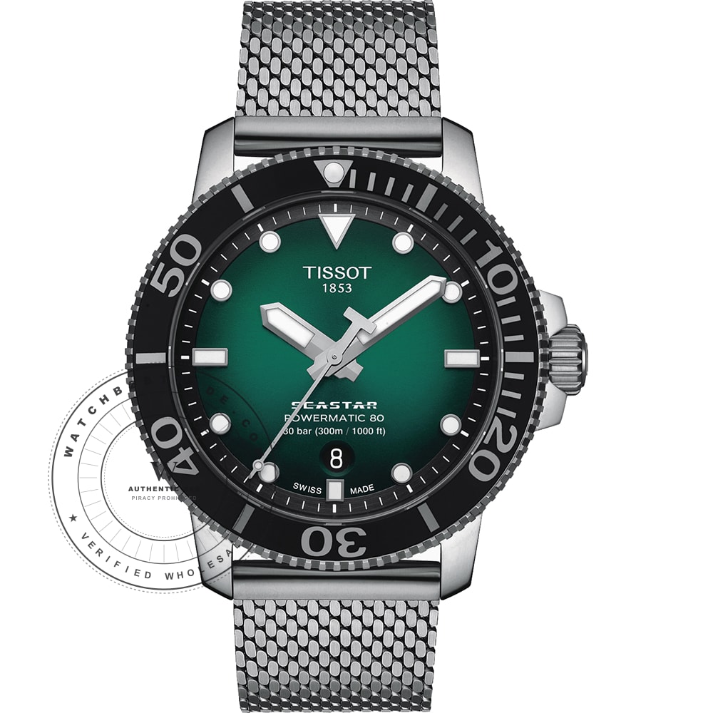Tissot T-Sport T1204071109100 Seastar 1000 Watch (T1204071109100) - Wholesale Luxury Timepiece