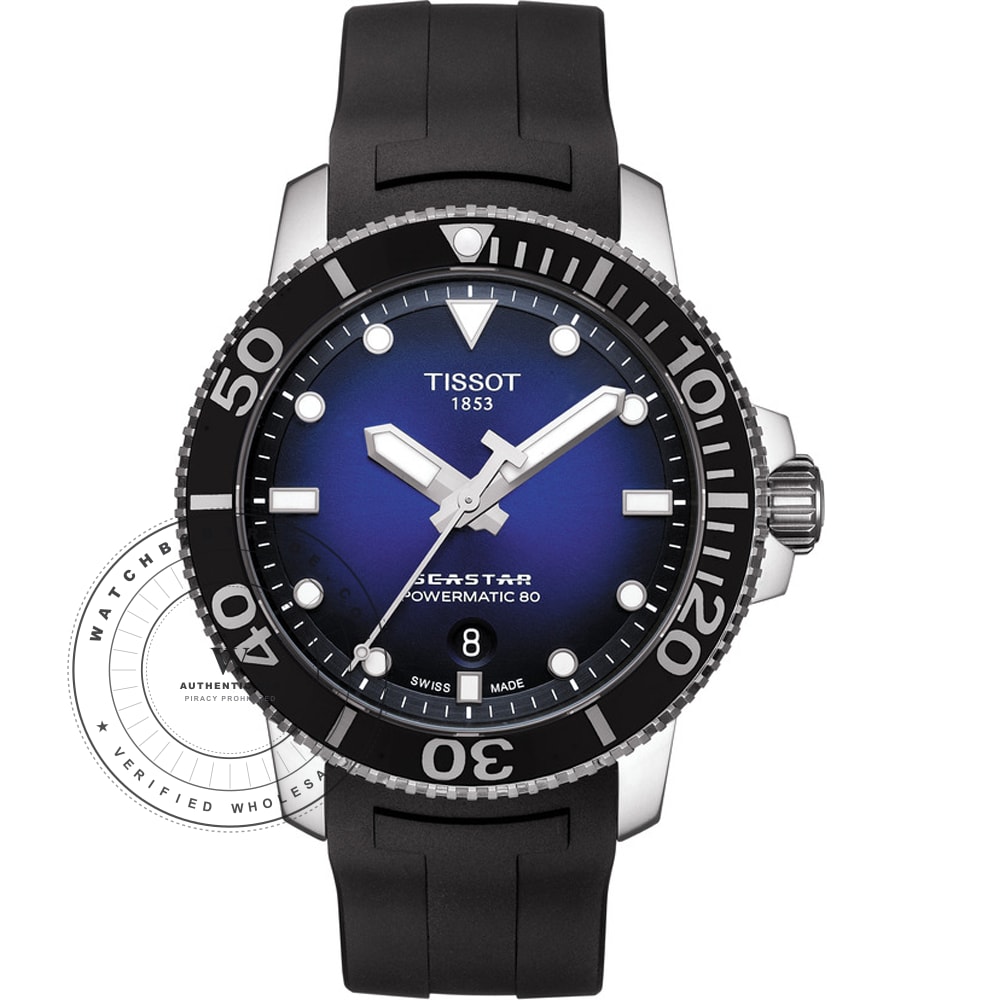 Tissot T-Sport T1204071704100 Seastar 1000 Watch (T1204071704100) - Wholesale Luxury Timepiece
