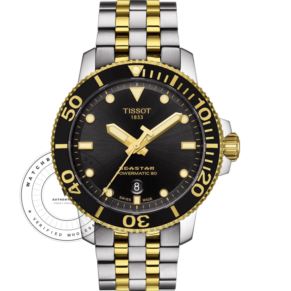 Tissot T-Sport T1204072205100 Seastar 1000 Watch (T1204072205100) - Wholesale Luxury Timepiece