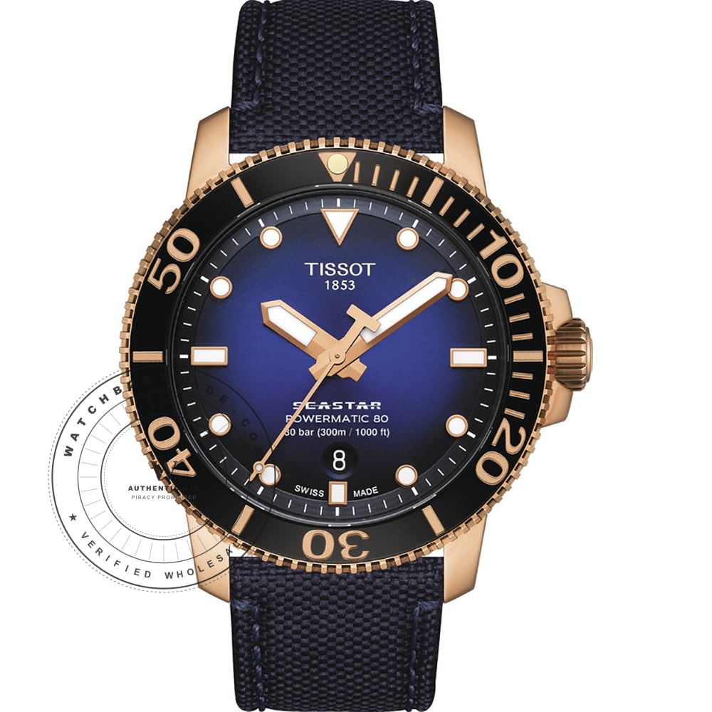 Tissot T-Sport T1204073704100 Seastar 1000 Watch (T1204073704100) - Wholesale Luxury Timepiece