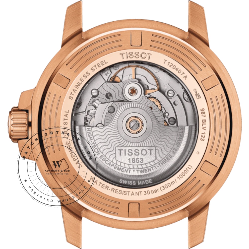 Tissot T-Sport T1204073704100 Seastar 1000 Watch T1204073704100 - Angle 3