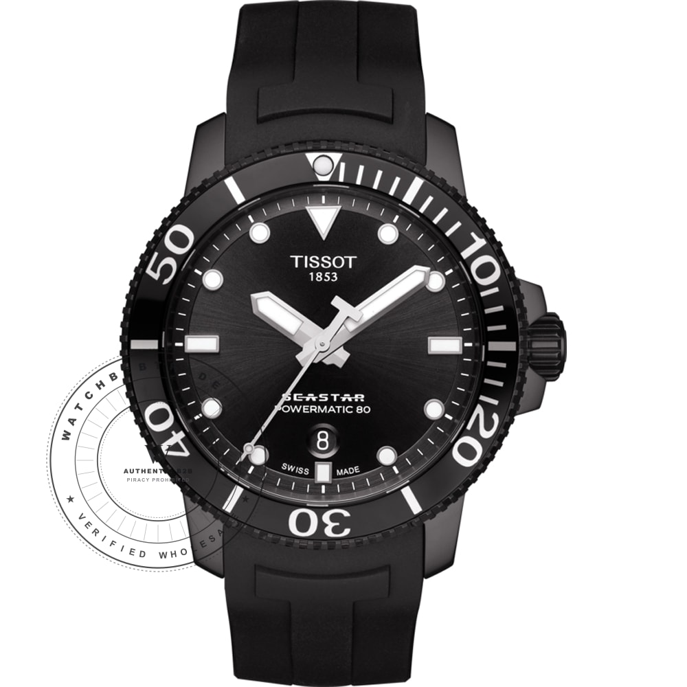 Tissot T-Sport T1204073705100 Seastar 1000 Watch (T1204073705100) - Wholesale Luxury Timepiece