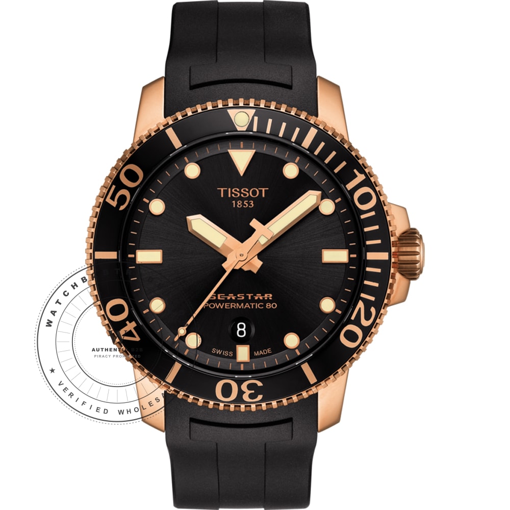 Tissot T-Sport T1204073705101 Seastar 1000 Watch (T1204073705101) - Wholesale Luxury Timepiece