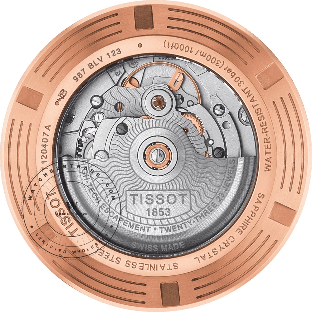 Tissot T-Sport T1204073705101 Seastar 1000 Watch T1204073705101 - Angle 2