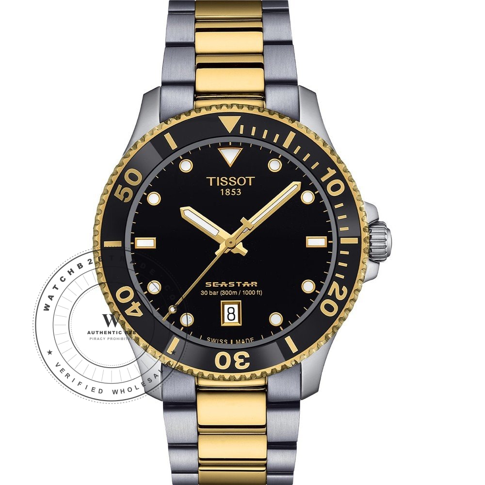 Tissot T1204102205100 Seastar Watch (T1204102205100) - Wholesale Luxury Timepiece