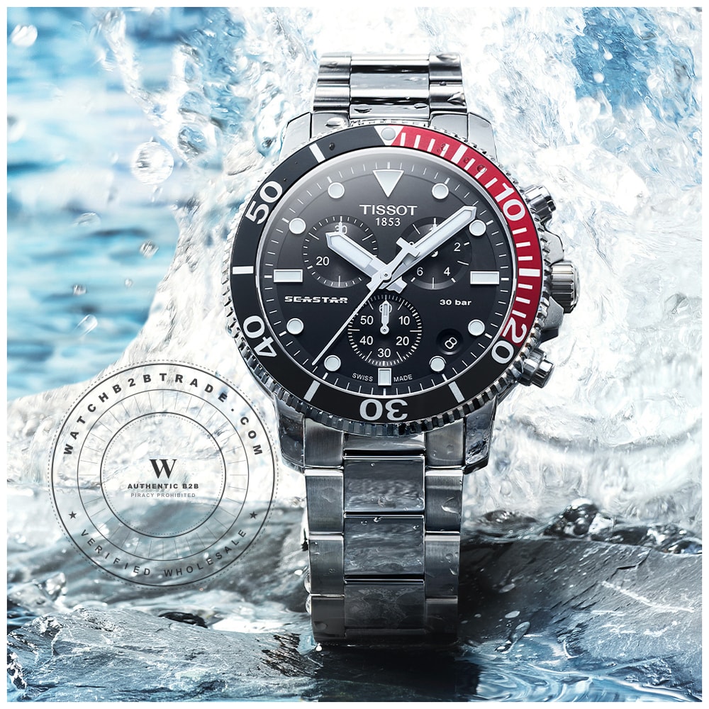 Tissot T-Sport T1204171105101 Seastar 1000 Watch T1204171105101 - Angle 5
