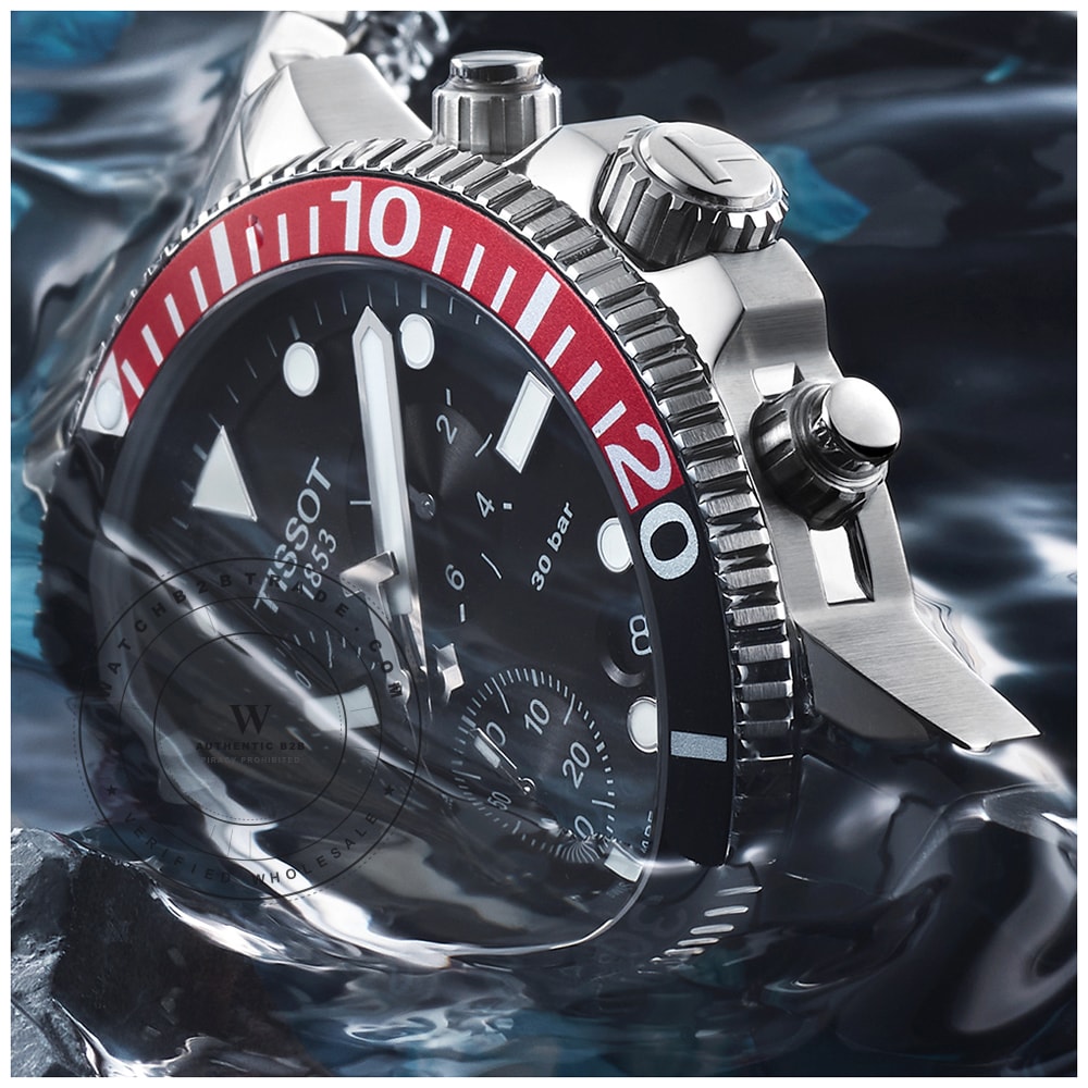 Tissot T-Sport T1204171105101 Seastar 1000 Watch T1204171105101 - Angle 7