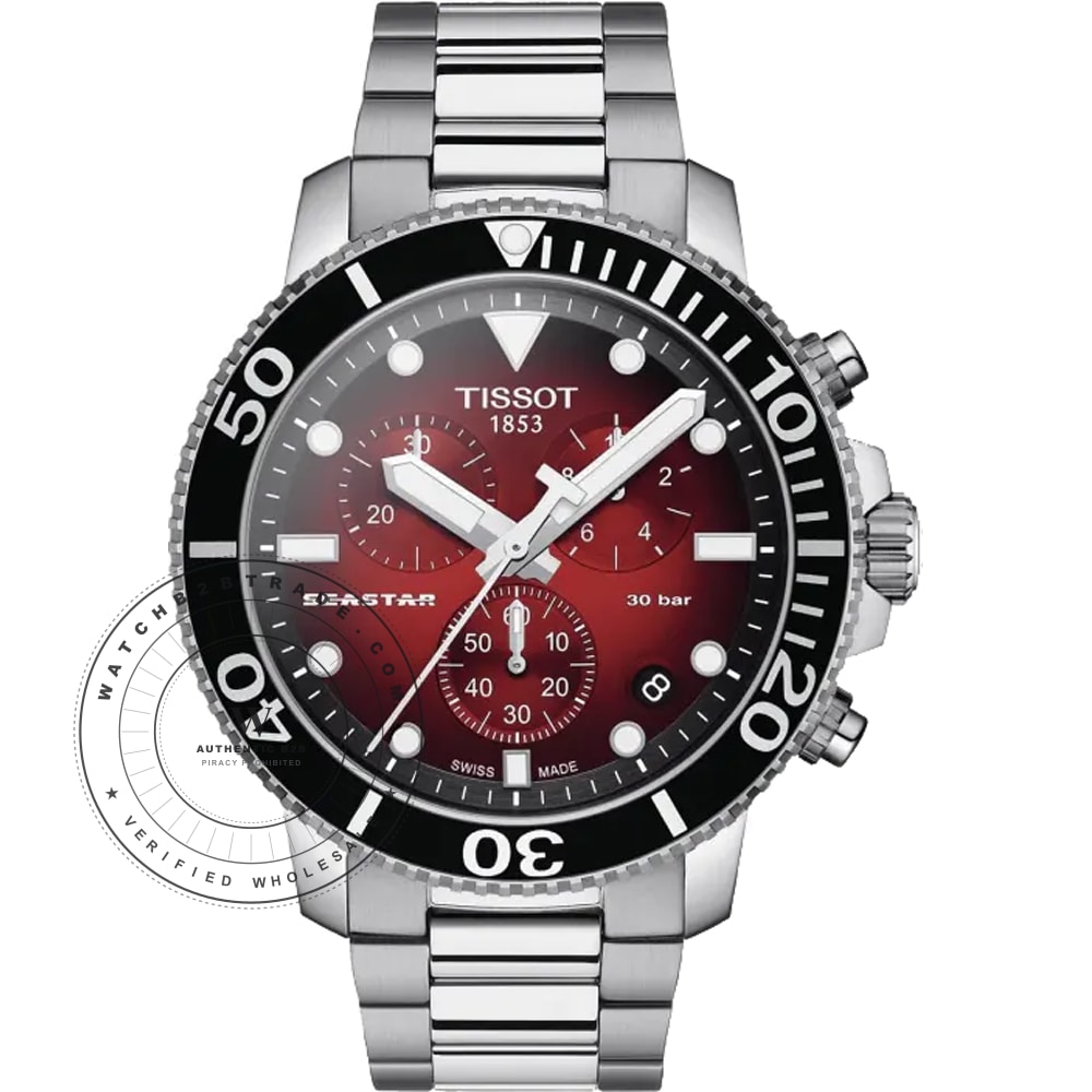 Tissot T-Sport T1204171142100 Seastar 1000 Watch (T1204171142100) - Wholesale Luxury Timepiece