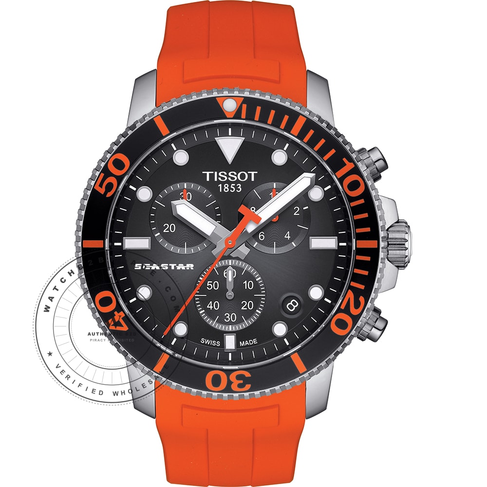 Tissot T-Sport T1204171705101 Seastar 1000 Watch (T1204171705101) - Wholesale Luxury Timepiece