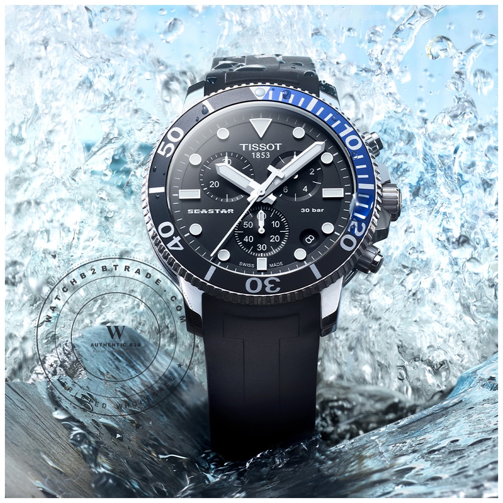 Tissot T-Sport T1204171705102 Seastar 1000 Watch T1204171705102 - Angle 5